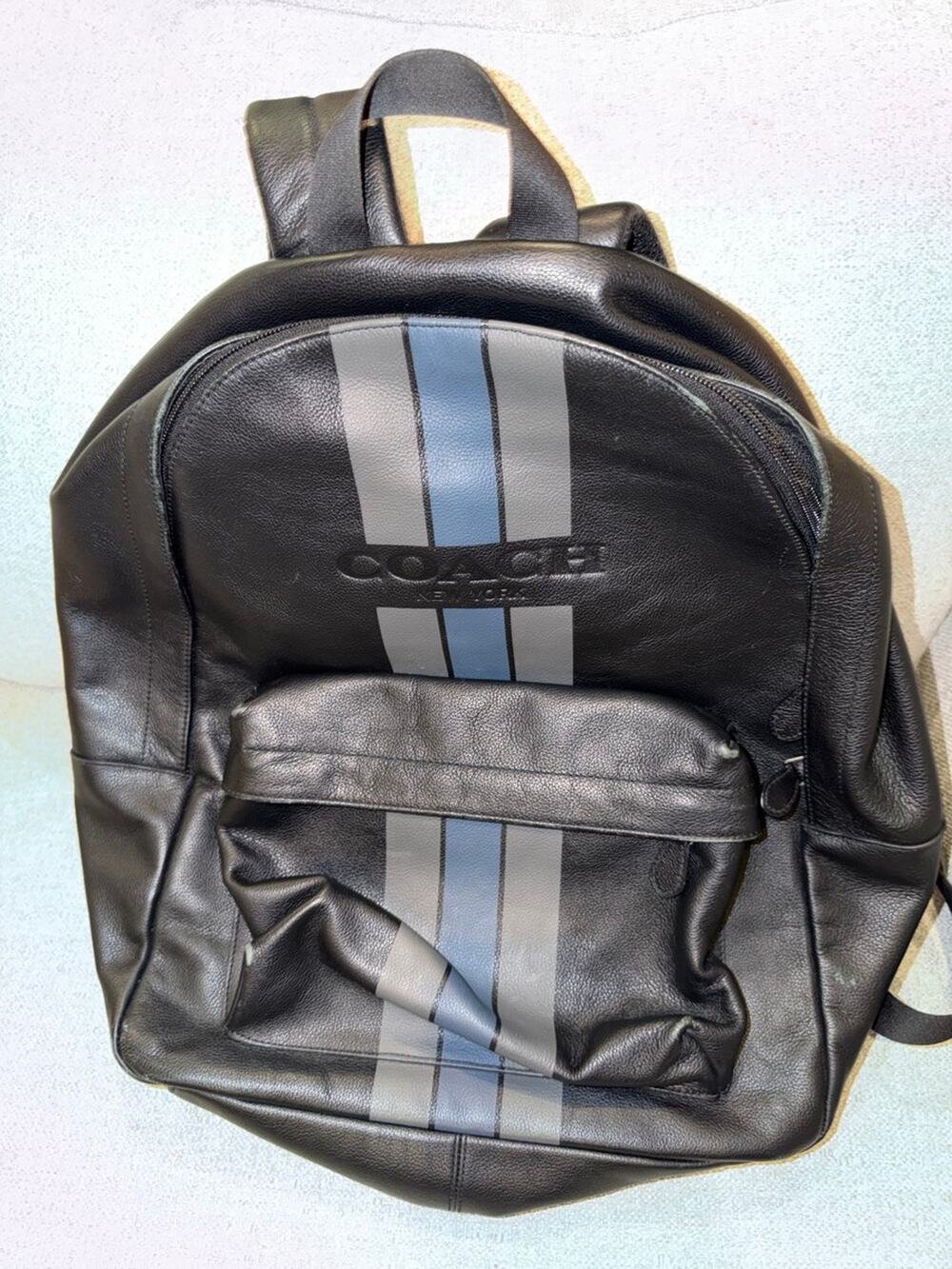 Coach West Backpack with Varsity Stripe